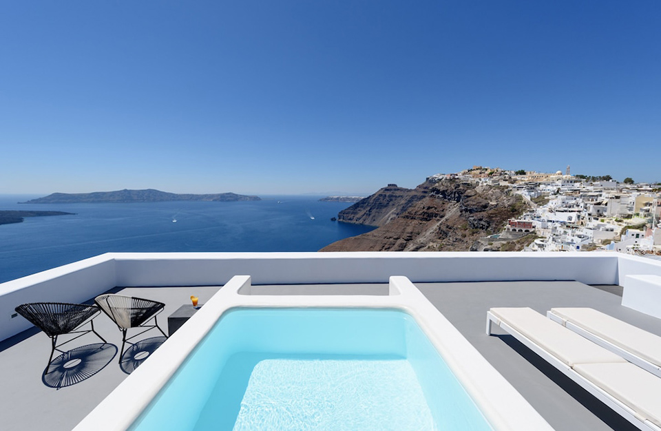 Aria Suites santorini